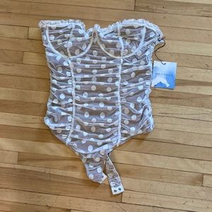 Marjorelle Strapless bodysuit
